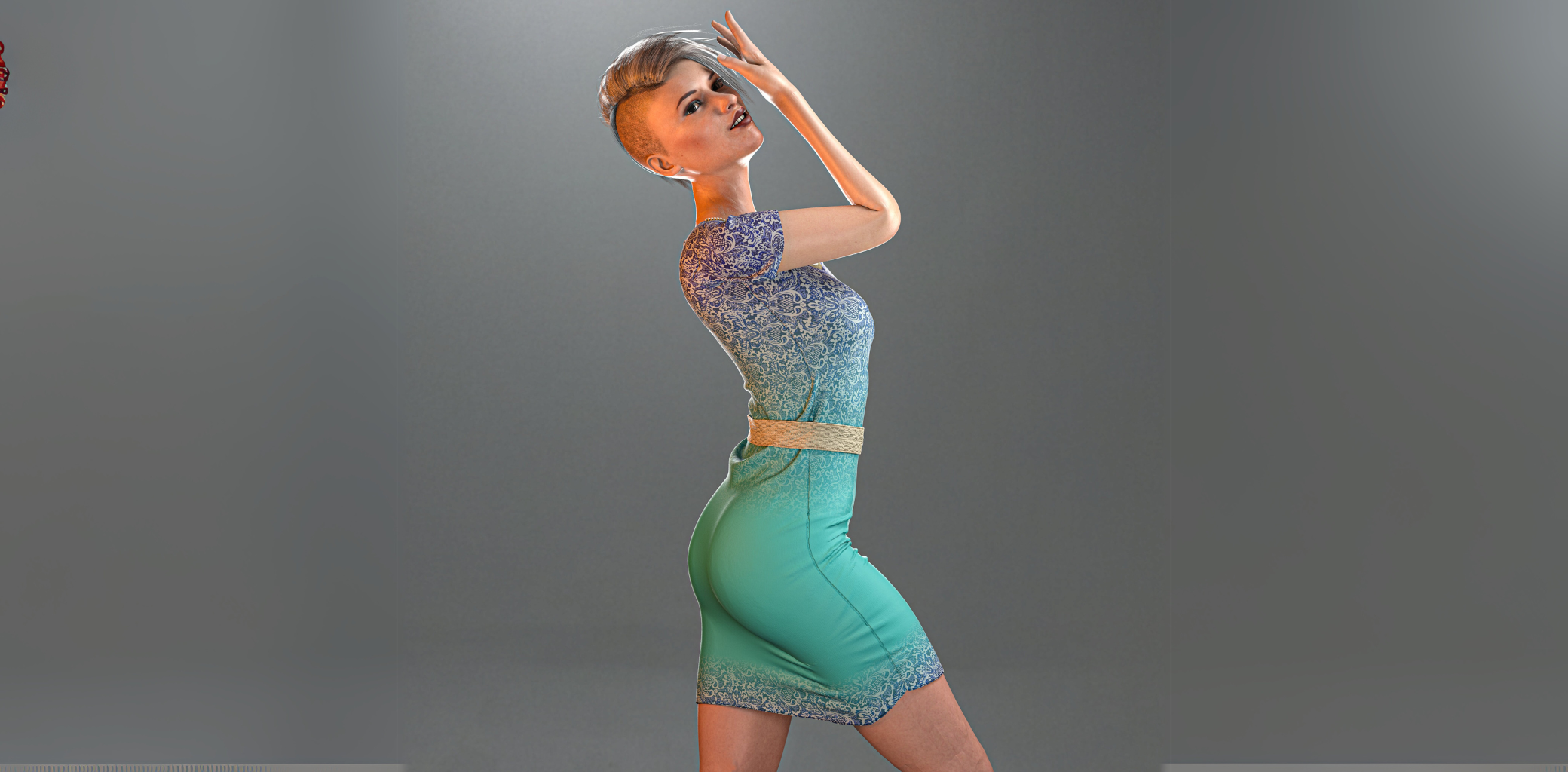 Colorful 3D Women